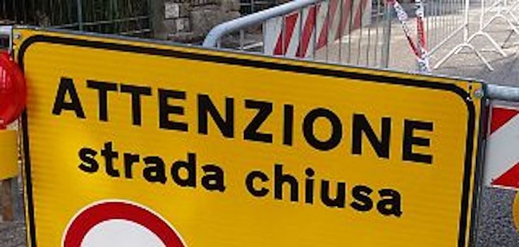 Chiusura strade comunali per CATREMERO e PAMPARATO